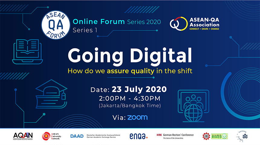 ASEAN-QA Online Forum Series 2020 | July 23, 2020, 2:00 pm (Jakarta/Bangkok time, GMT +7) via zoom